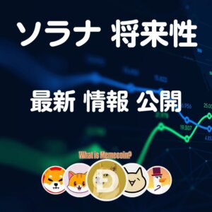 ソラナ仮想通貨【オワコン確実か？】SOL将来性 価格 購入方法
